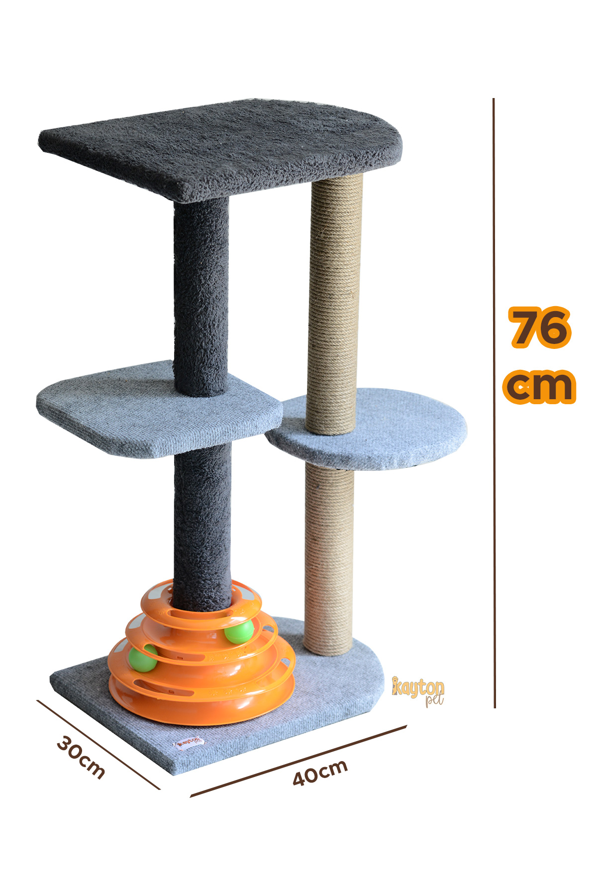 74 cm Halı Step Tırmalama Platformu